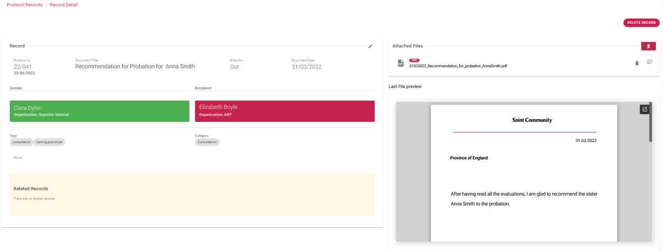 Congregation Cloud Dashboard Feature 16