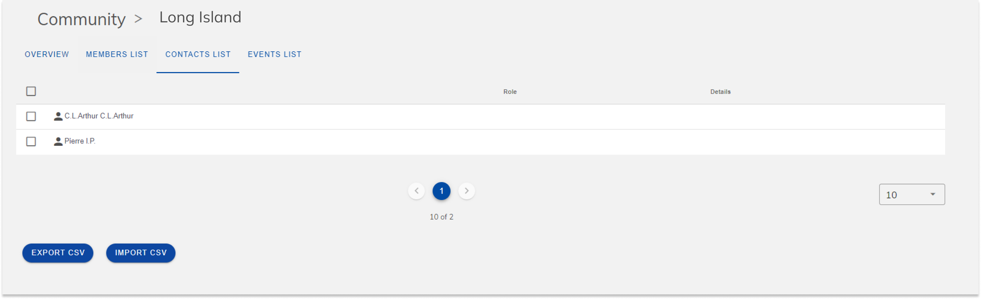 Congregation Cloud Dashboard Feature 12