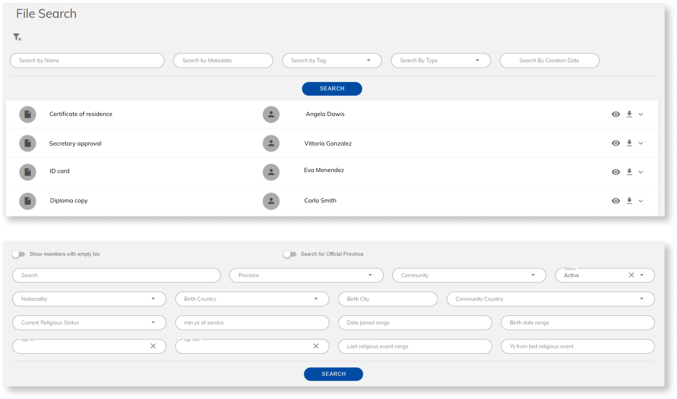 Congregation Cloud Dashboard Feature 20
