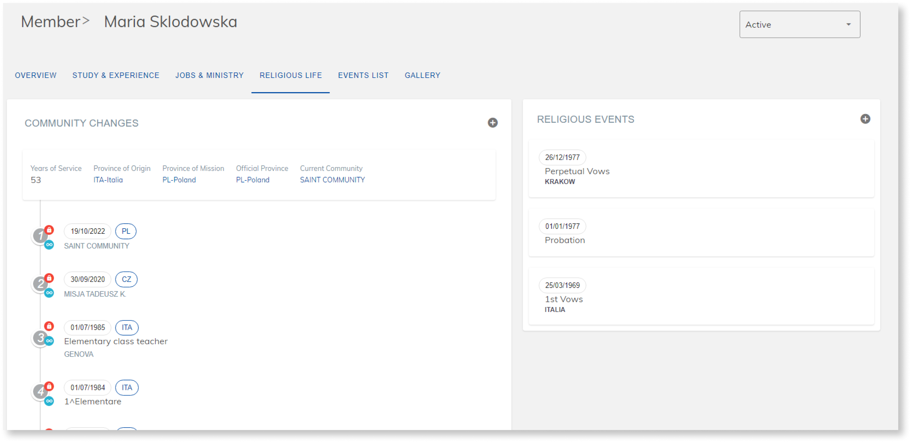 Congregation Cloud Dashboard Feature 13