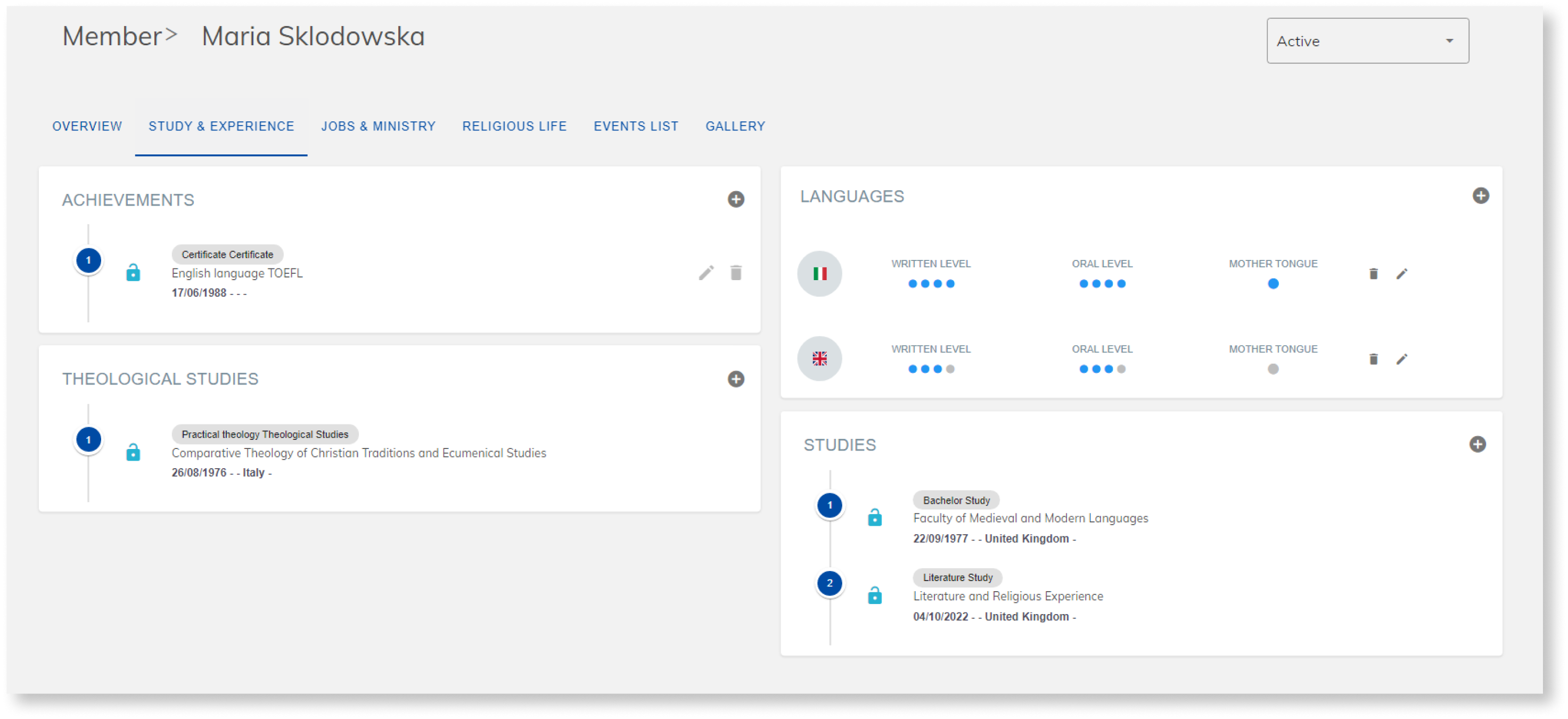 Congregation Cloud Dashboard Feature 34